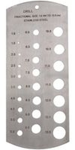 Duratool d03115 drill gauge - d03115,