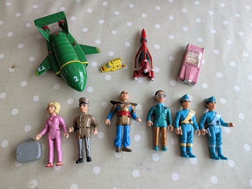 Thunderbirds matchbox figures - thunderbirds,