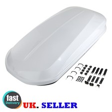 Car Roof Storage Box  Gloss white Roof Top Box Large Top Luggage box 320L  Best