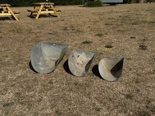 Vintage galvanized grain - vintage,
