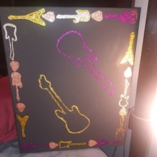 GUITAR  MUSIC  ART  ABSTRACT