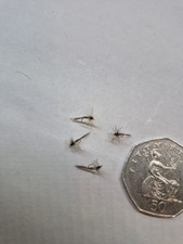 Grizzly Midge Dry Flies Size