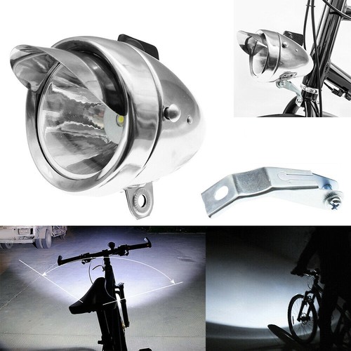 Chrome vintage bike light - chrome,