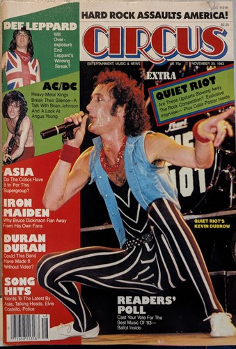 Circus magazine november - circus,