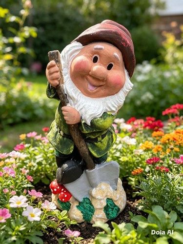 Concrete garden ornament - ,