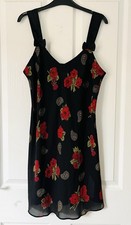 Yessica C&A Vintage Baby Doll Cami Nightie Nightdress 14-16 Sheer Stunning Sexy 