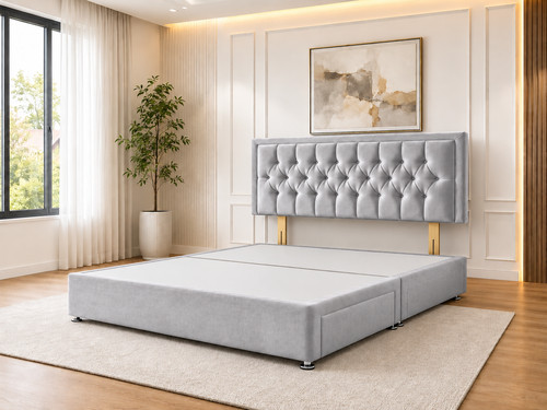 Divan bed with - divan, 24"