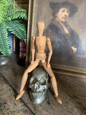 Antique Vintage Wooden Lay Figure Artists Mannequin Articulated Wood