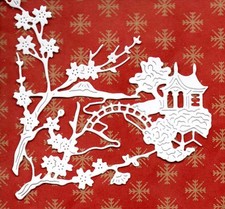 NEW TATTERED LACE CHERRY