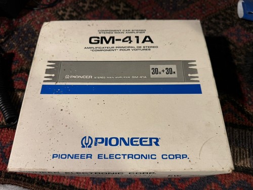 Pioneer gm41a vintage car - pioneer,