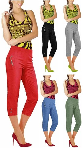 Women capri trousers ladies - capri,