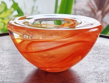 Orange Kosta Boda "Atoll"