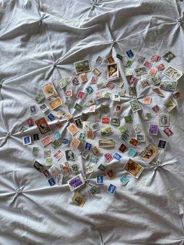 Mixed stamp collection - collection, job