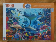 Dolphin's Playground  - Jigsaw Puzzle (1000 Pieces)