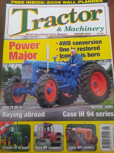 Tractor machinery jan 2009 - -,