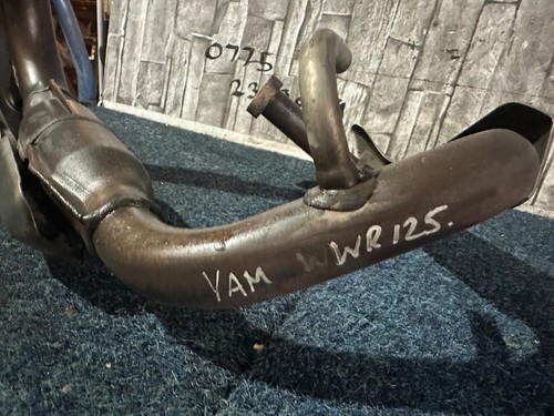 Yamaha wr125 downpipes - yamaha,
