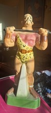 Circus Strongman Heritage China Ezra Brooks 1974  RH-47 Empty Liquor Bottle 185