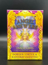 Angel Answers Oracle Cards Doreen Virtue Radleigh Valentine - 44 Card Deck 2014