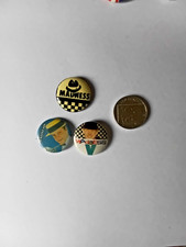 Madness Vintage 1980s  Original Pin Badges suggs