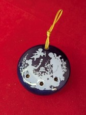 Blue Ceramic Pomander