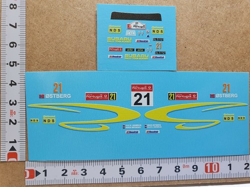 Decals subaru impreza wrc - decals,