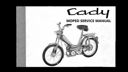 Cady moped service manuals - service,