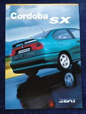 Seat Cordoba SX brochure
