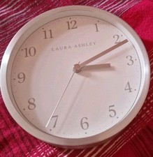 Laura Ashley clock 6 inch BNWOB