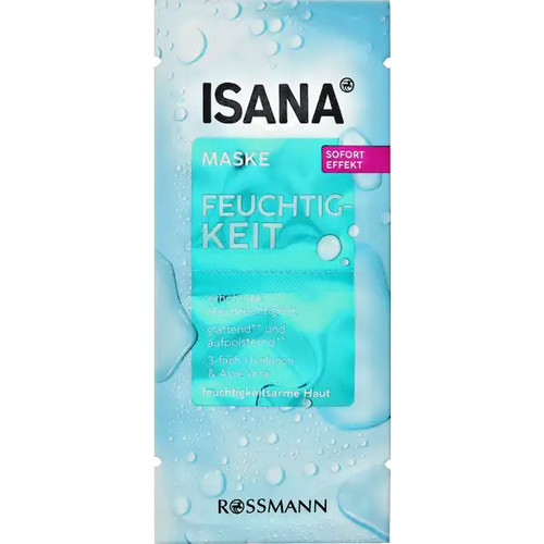 Isana moisturising face mask - moisturising, ~