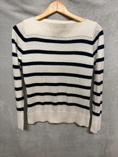 Chaps Petite Cream & Navy