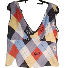 Lisa Says Gah! COLORFUL Argyle