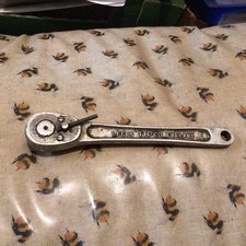Vintage 3/8” Square Drive Ratchet By Tipco W44