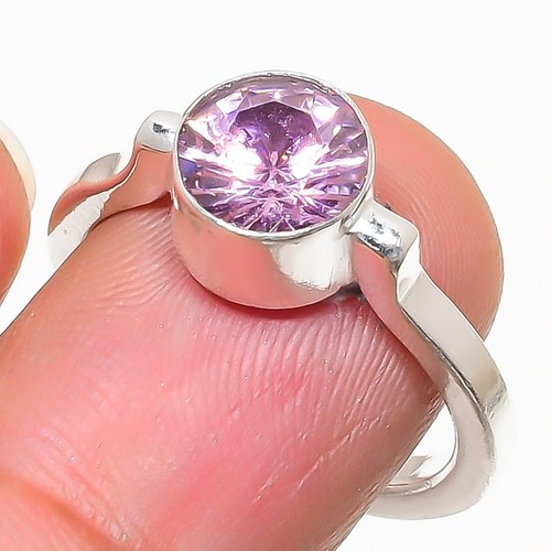 Pink kunzite gemstone handmade - pink,