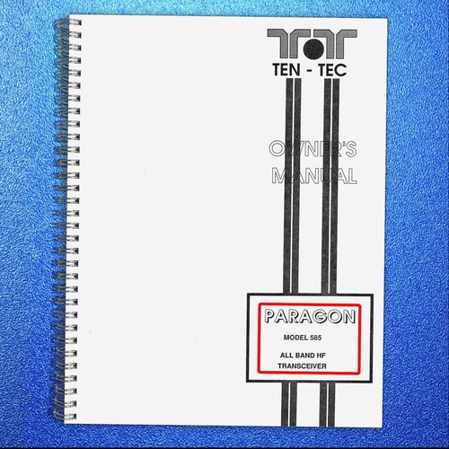 Ten tec paragon model - paragon, 585