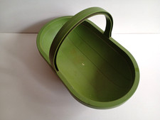 Vintage Green Plastic Garden