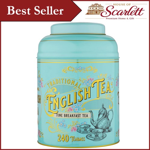 Vintage victorian tea - victorian, tin