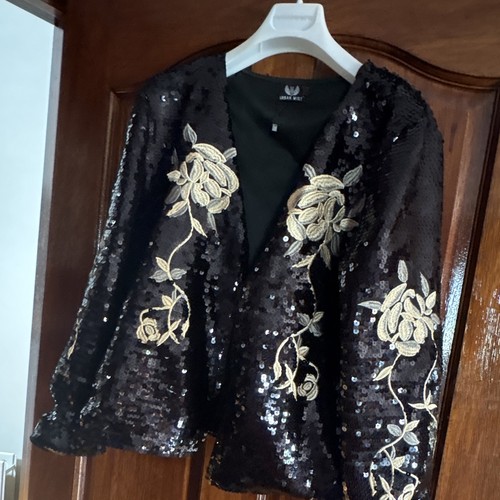 Urban mist black sequin - mist,