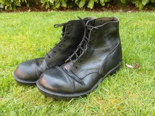 British Army Black Leather DMS