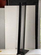 Long Metal CD Storage Holder For 60 CDs Sturdy Heavy CD Rack