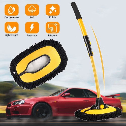 Curved car wash brush - 15°,