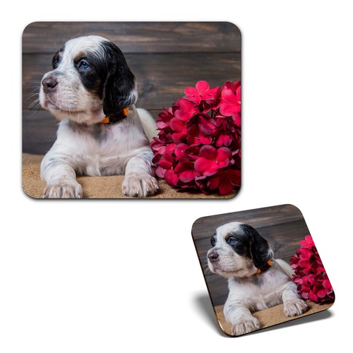 Mouse mat 1 square coaster - &,