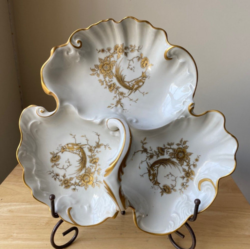 Royal limoges china three part - three,