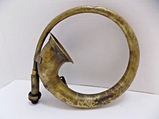 Antique Brass Car Horn w/