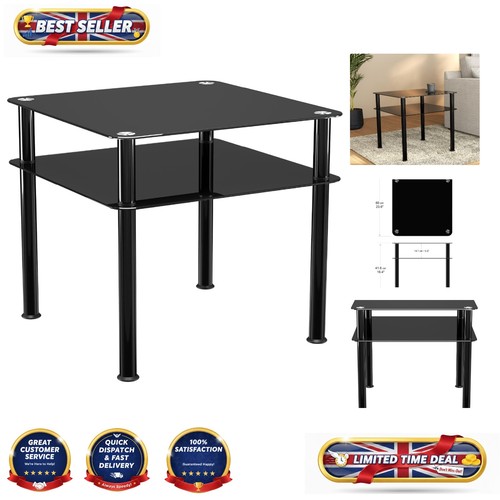 Contemporary 60cm square black - contemporary,