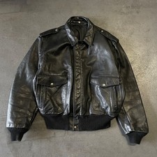 Mens Schott NYC A-2 Black