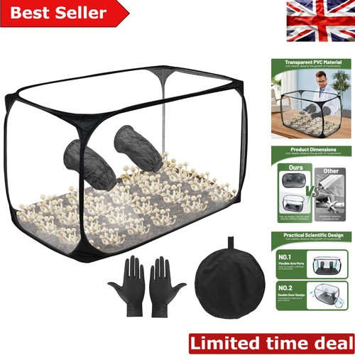 Portable mushroom grow box - box,
