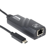 USB TypeC Thunderbolt 3 to RJ45 Ethernet LAN Adapter Samsung S25 S24 S23 S22 S21