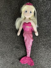 Aurora Pink Mermaid Rag Doll