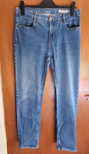 Women's Ladies Size 12 S Pale Blue Denim Jeans Marks And Spencer