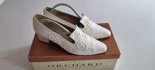 Bridesmaid Wedding Shoes In Ivory. Mid Heal. Worn Once